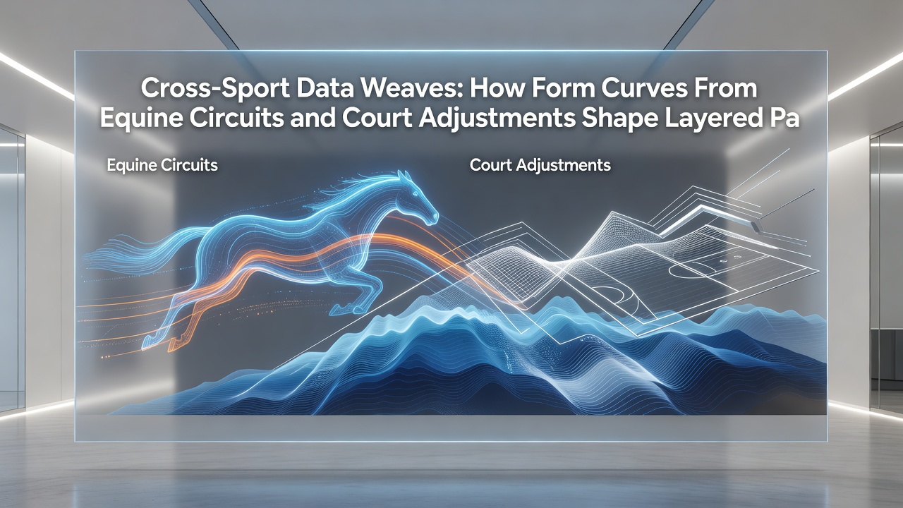Interactive dashboard displaying layered parlay structures with equine and tennis data overlays for operator analysis