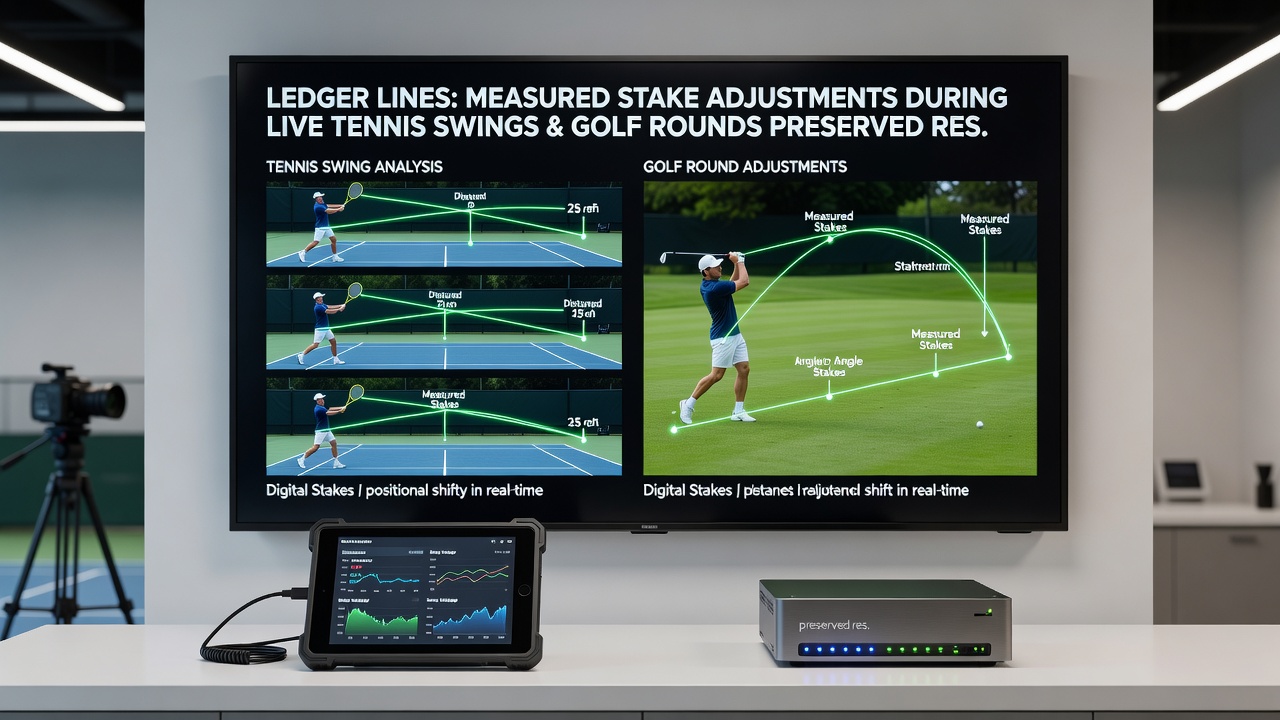 Detailed stake adjustment examples during extended golf tournament rounds