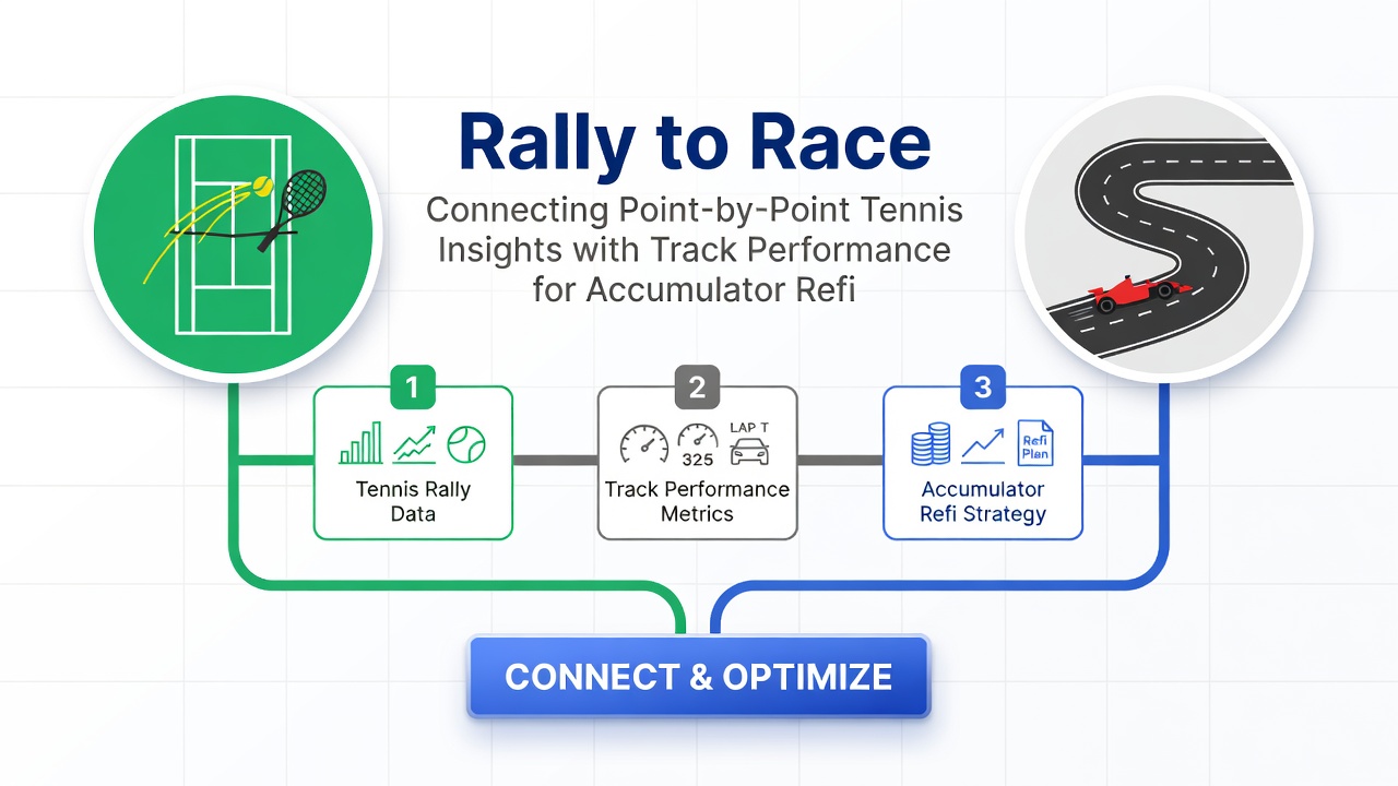 Racehorse crossing the finish line with performance metrics overlaid alongside tennis court statistics